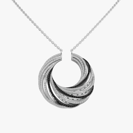 Two-Tone Floka Jewelry Necklace